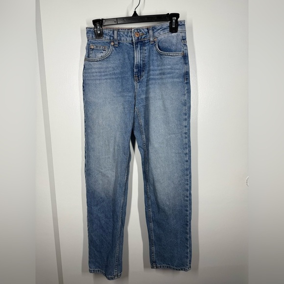We The Free Pacifica Straight-Leg Jeans in Mid Blue - Picture 5 of 13